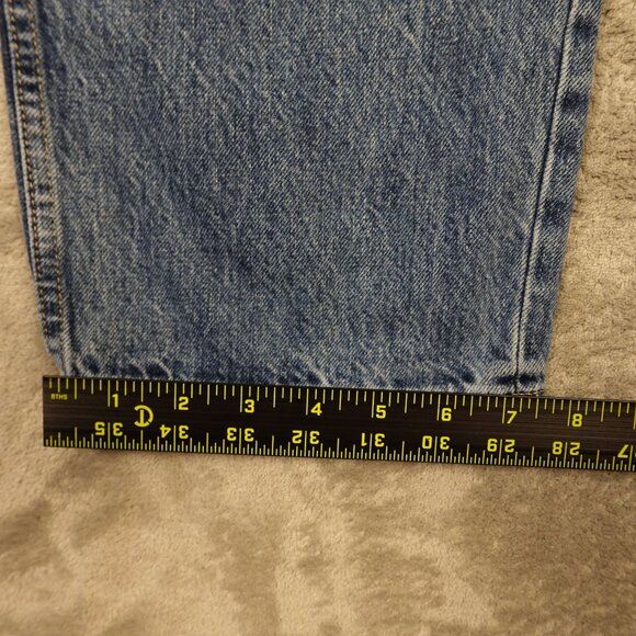 Everlane The ‘90s Way-High Jeans Women’s 26L Blue Organic Cotton Button Fly - Picture 10 of 14